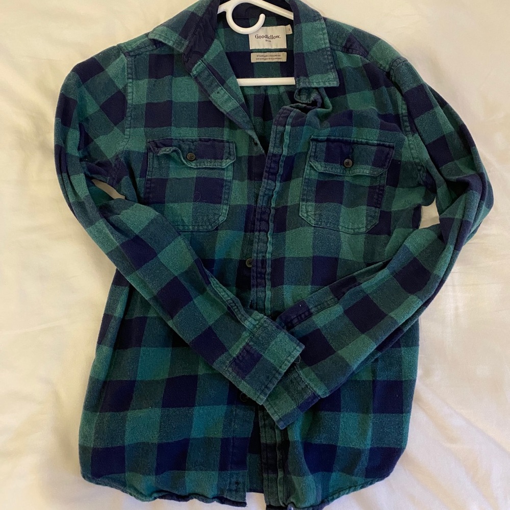 Goodfellow small green flannel